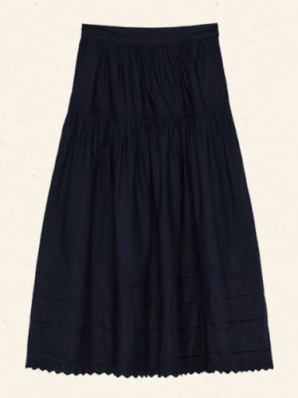 Doen Sebastiane Skirt Navy Night Sky - Size M